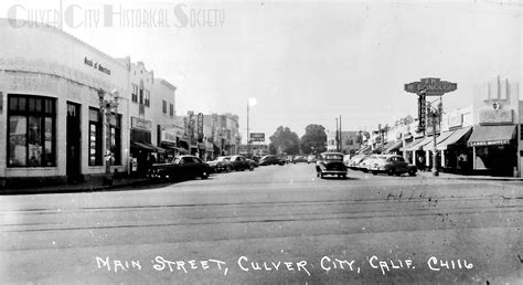 Historic Site 6 Main Street Culver City Historical Society