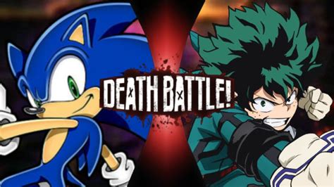 Sonic Vs Deku Death Battle By Casvic On Deviantart