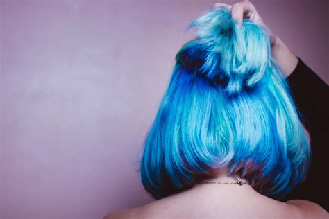 Woman With Blue Hair · Free Stock Photo