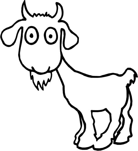 billy goat coloring pages