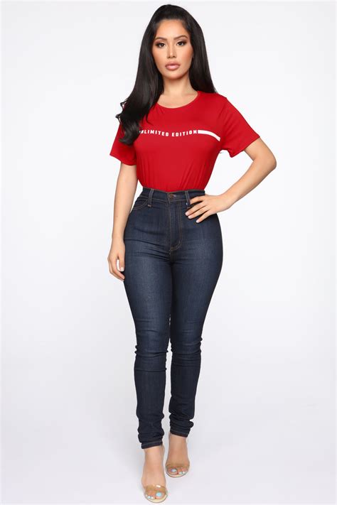 She Is Limited Edition Tee Red Graphic Tees Fashion Nova