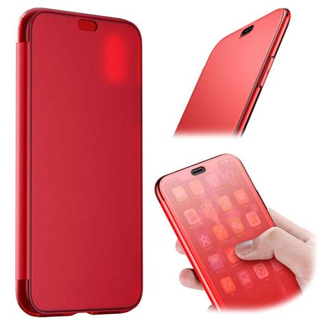 We may get a commission from qualifying sales. Baseus Touchable iPhone XS Max Flip Case - Red
