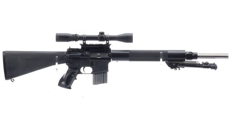 Bushmaster Xm15 E2s Semi Automatic Rifle With Scope Rock Island Auction