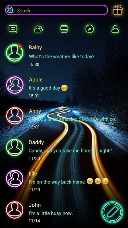 Free Go Sms Light Theme Free Android Theme Download Appraw