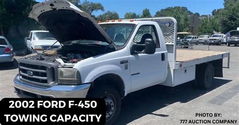 2002 Ford F450 Towing Capacity Tow With Confidence The Car Towing