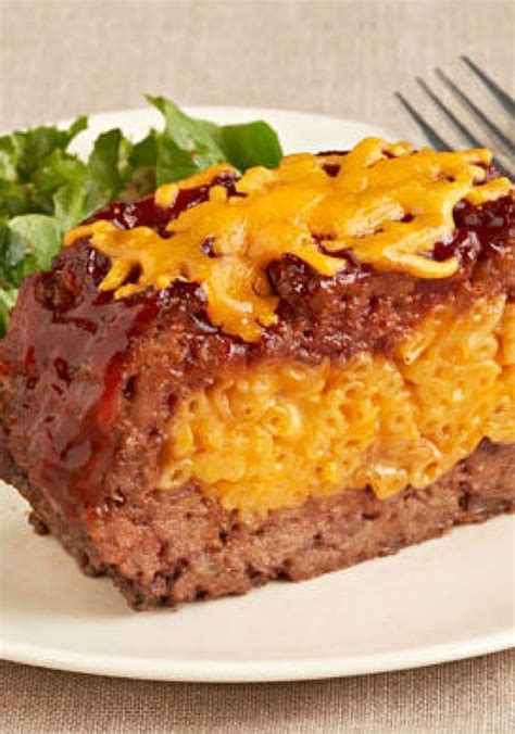 Steak and cheddar mac and cheese recipe pinch of yum. Mac and Cheese Stuffed Meatloaf | Recipe | Recipes, Cheese ...