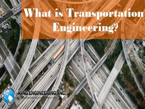 What Is Transportation Engineering