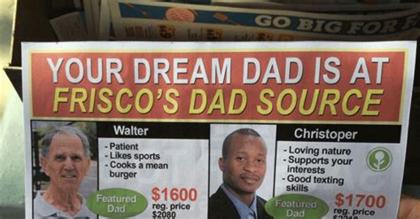Someone Created Hilarious Flyers Advertising Dads For Sale