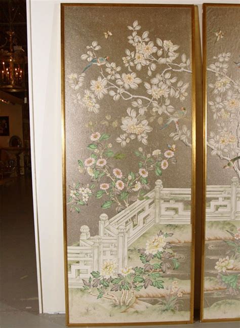 Gracie Wallpaper Panels At 1stdibs