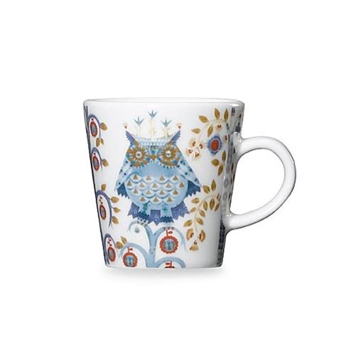 The blue or white backdrop blends perfectly with other iittala collections, making this piece perfect for adding a splash of excitement to your place setting. Iittala Taika Espresso Cup in White