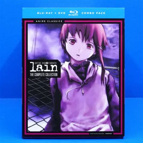 serial experiments lain complete anime collection blu ray dvd combo slipcover 299 99 picclick