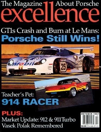 Issue 72 October 1997 Excellence The Magazine About Porsche