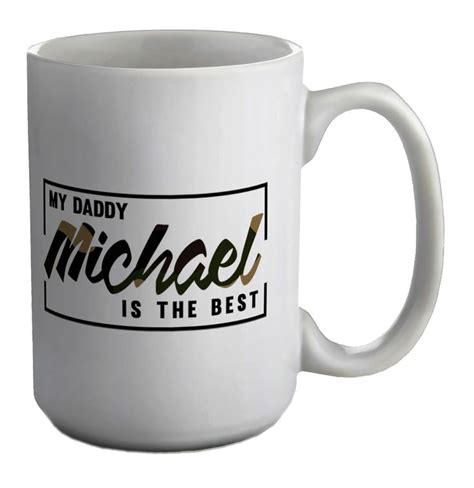 Personalised My Daddy Is The Best White 15oz Large Mug Cup Ebay In