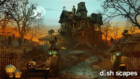 Dish Scapes Creates A Spooktacular Haunted House And Game Skgaleana