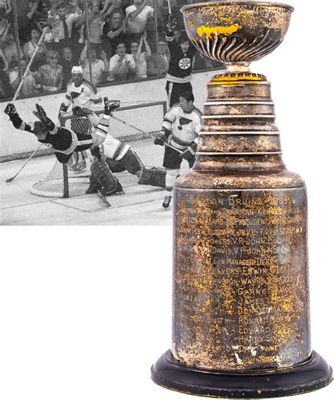 Lot Detail Derek Sandersons 1969 70 Boston Bruins Stanley Cup