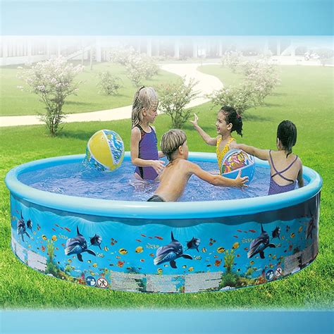 Everso Children Outdoor Pool Baby Splash Water Summer Swimming Pool