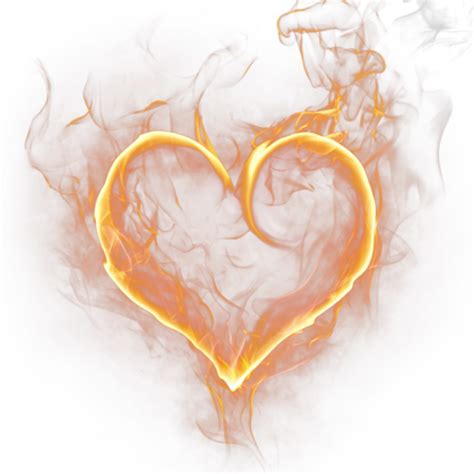 Download Light Heart Shaped Flame Hq Image Free Png Hq Png Image