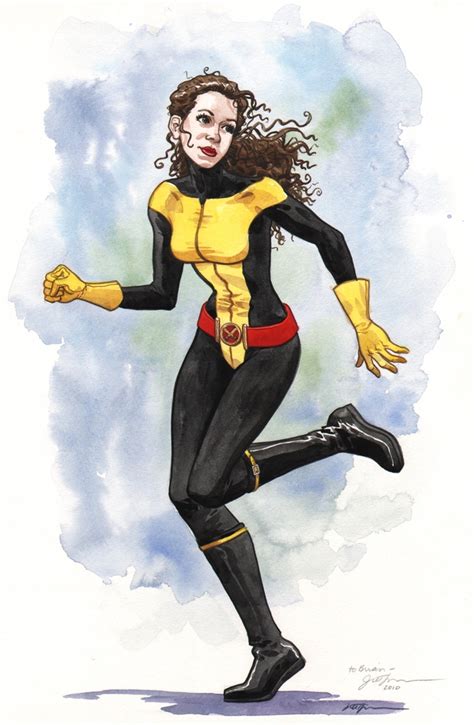 Kitty Pryde By Jill Thompson In Brian Keohans X Men 01 Kitty