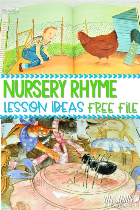 Nursery Rhymes For Back To School Plus A Free File Nursery Rhyme