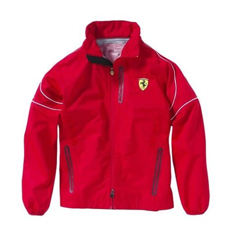 Mens Ferrari Scuderia Rain Jacket Jackets Rain Jacket Athletic Jacket