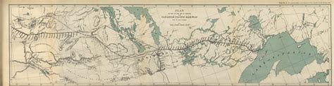 Canadian pacific railway map consists of 9 awesome pics and i hope you like it. Plan of Part of the Line of Location of the Canadian Pacif ...