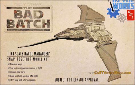 New Star Wars Bad Batch Havoc Marauder 1144 Scale Fro