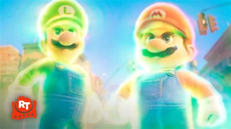 The Super Mario Bros Movie Invincible Mario And Luigi Scene