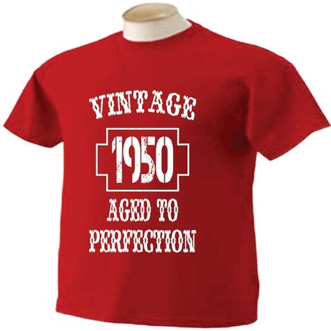 65th Birthday T Shirt 65 Years Old Vintage 1950 By Scottystees