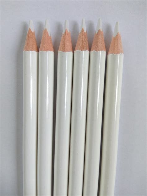 Coloured Brilliant White Lead Pencil - Buy White Pencil,Coloured Pencil,White Lead Pencil ...