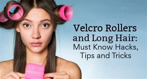 how to use velcro rollers on long hair for volume