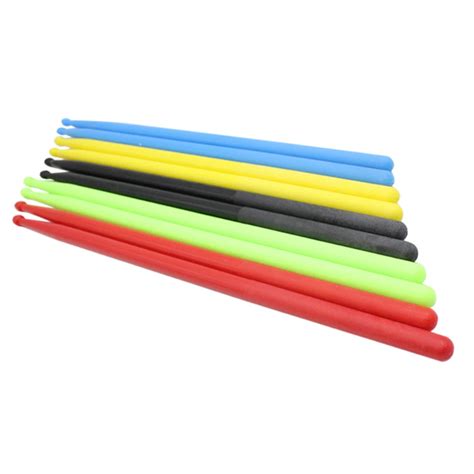0 1pair Colorful For Beginners Professional Drum Sticks 5a Drumsticks Nylon Drumsticks 406mm