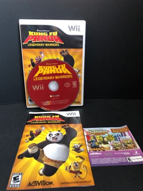 Kung Fu Panda Legendary Warriors Nintendo Wii 2008 For Sale Online