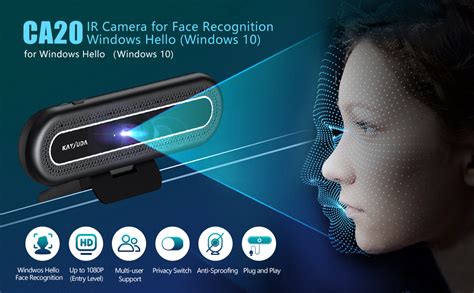 Kaysuda Ca20 Face Recognition Usb Ir Camera For Windows