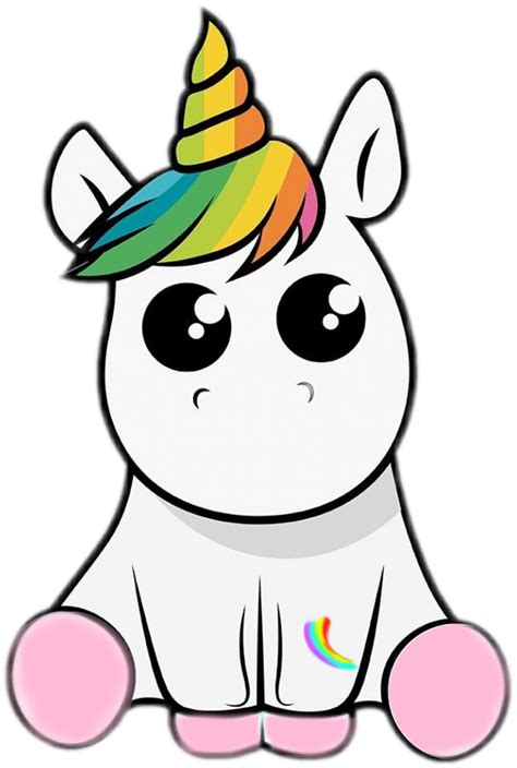 Baby Unicorn Unicorn Sticker By Mavi