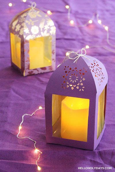 Diy Ramadan Paper Lanterns By Hello Holy Days Lantern Favors Paper