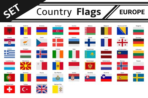 Flags Of Mediterranean Countries International 3x5 Flag Set Of 20