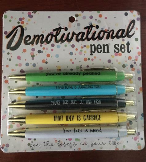 Demotivational Pens Odd Stuff Magazine