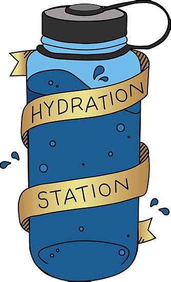 Hydration Station Poster By Shaylikipnis Redbubble