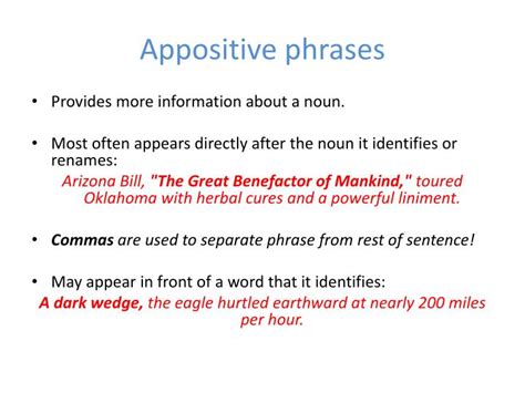 What Is An Appositive Phrase Pdfshare