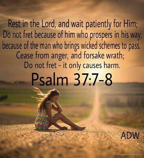 Psalm 377 8 Psalms Rest In The Lord Psalm 37 7