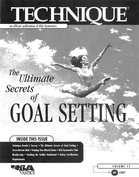 Technique Magazine Septemberoctober 1997 By Usa Gymnastics Issuu