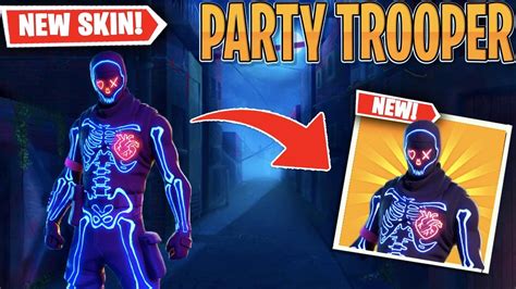 🔴live🔴new Party Trooper Skin New Fortnitemares Update Fortnite