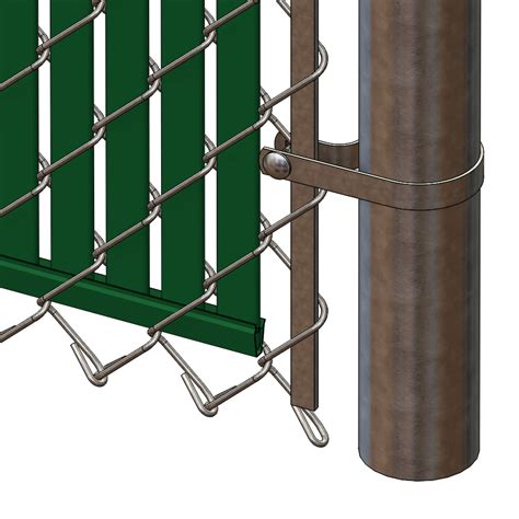 It can also handle strong gusts of wind. PDS BL - Chain-Link Fence Slats - Bottom Lock - 6 Foot ...