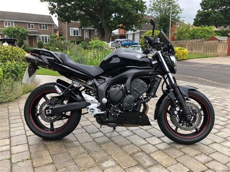YAMAHA FZ6 S2 MOTORCYCLE 2008 57 Plate Black Only 2 000 Miles New
