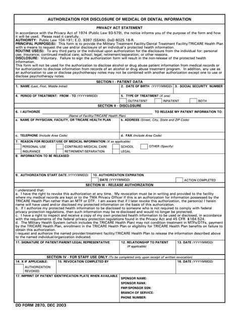 Dd 2870 2003 2022 Fill And Sign Printable Template Online Us Legal