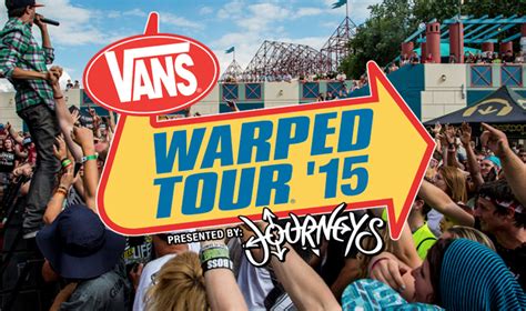 Warped Tour 2015 Stage Guide Music Existence