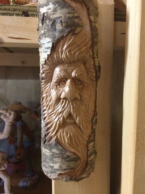 Wood Spirit Carved In Cherry By Dwayne Gosnell Wood Spirit Wood