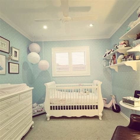 Girls Baby Blue Room Interior Design Living Room Blue