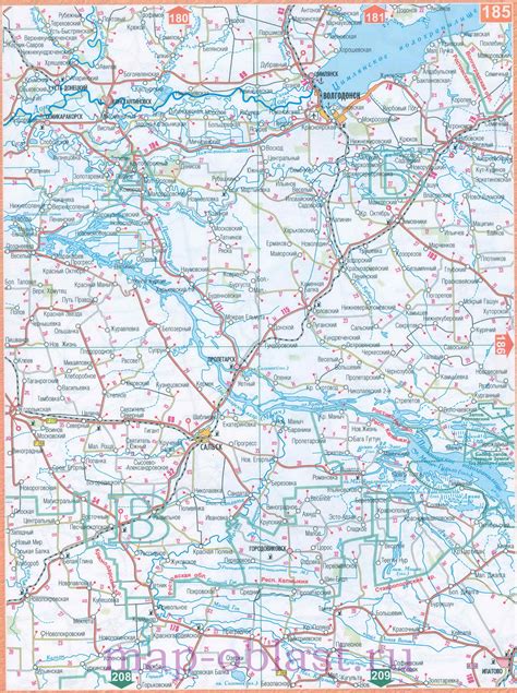 Карта калмыкии подробная со всеми дорогами и деревнями