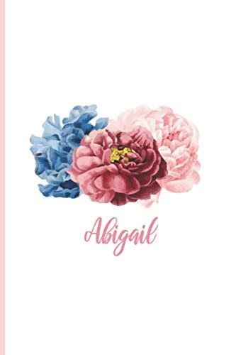 Abigail Personalized Notebook For Abigail Christmas Birthday Notebook